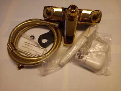 armitage shanks gold bath shower mixer