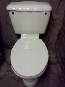 qualcast shell pan cistern toilet
