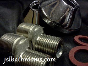 Wall Mounting Kit For Bath taps or Mixer Or Concealed wall Shower Valve Reducers washers plates covers