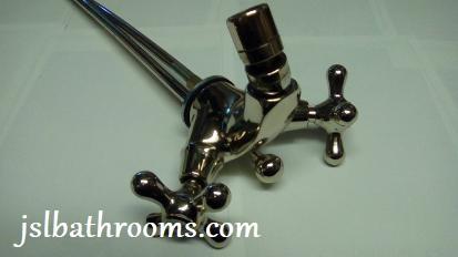 savoy victorian bidet mixer tap gold monobloc