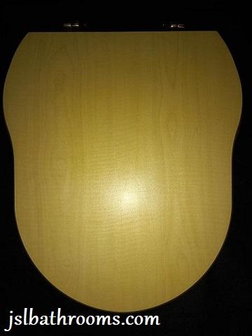 charleville wood maple toilet seat shape