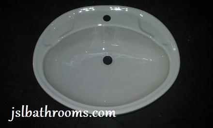 champagne magnet oval vanity inset bowl