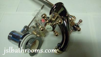 cristina gunmetal gold bidet mixer tap