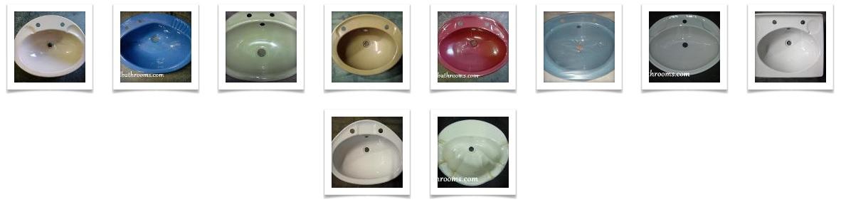 plastic perspex sink wash bowls colour