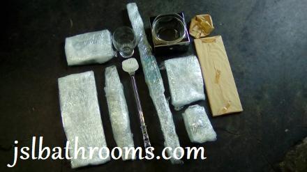 glass chrome bathroom accessories