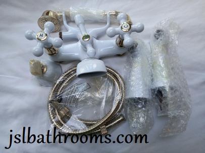 bath shower with basin and bidet mixer