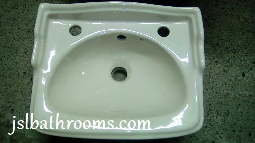 karat soft cream ensuite basin small cloaks