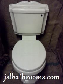 legend victorian upstand pan cistern toilet