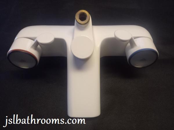 monolux bath shower mixer white ideal standard