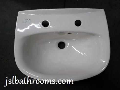 pergamon wall hand basin roca laura