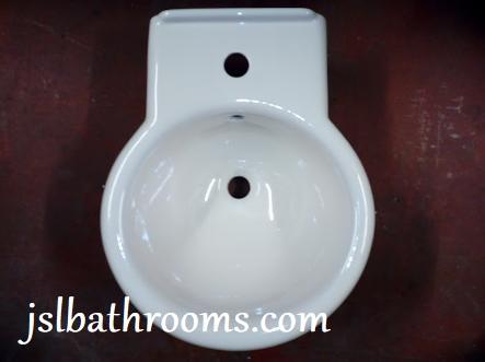 pergamon colour bathroom sink basin