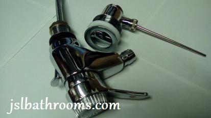 lever type bidet tap chrome mixer