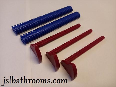 push button toilet loo wc rods thread