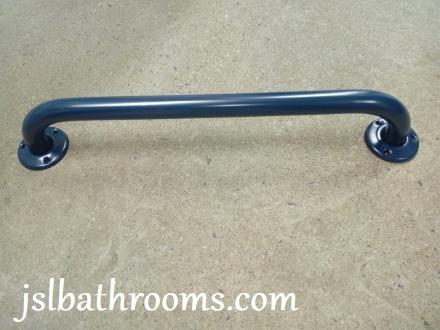 600 600mm hand rail grab blue twyfords